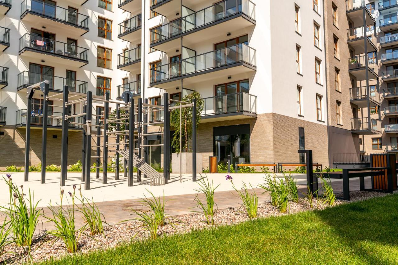 Apartamenty W Gdansku - Zajezdnia Wrzeszcz, Grudziadzka 4B Ngoại thất bức ảnh