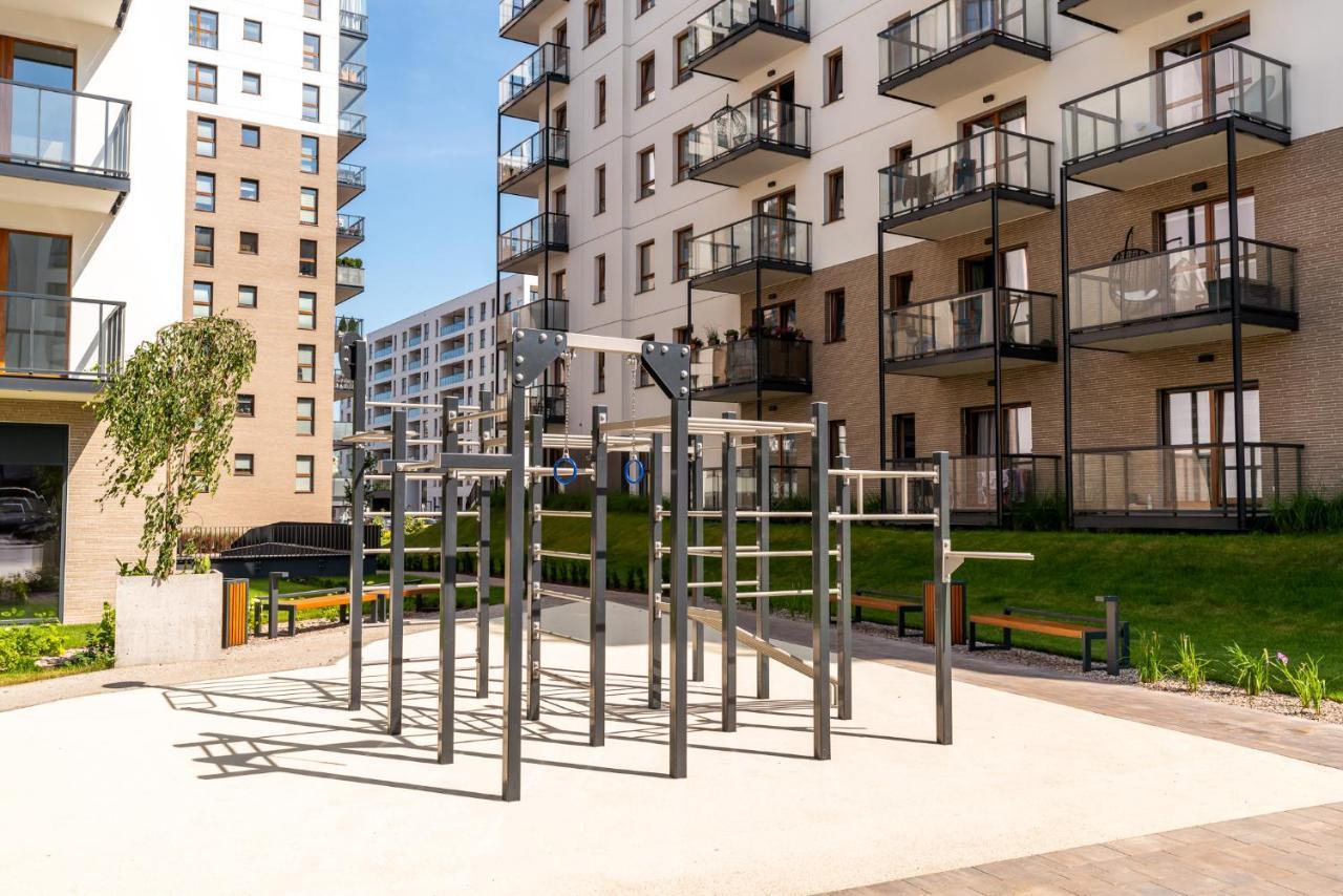 Apartamenty W Gdansku - Zajezdnia Wrzeszcz, Grudziadzka 4B Ngoại thất bức ảnh