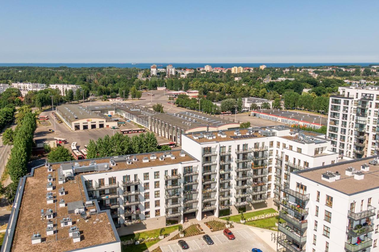 Apartamenty W Gdansku - Zajezdnia Wrzeszcz, Grudziadzka 4B Ngoại thất bức ảnh